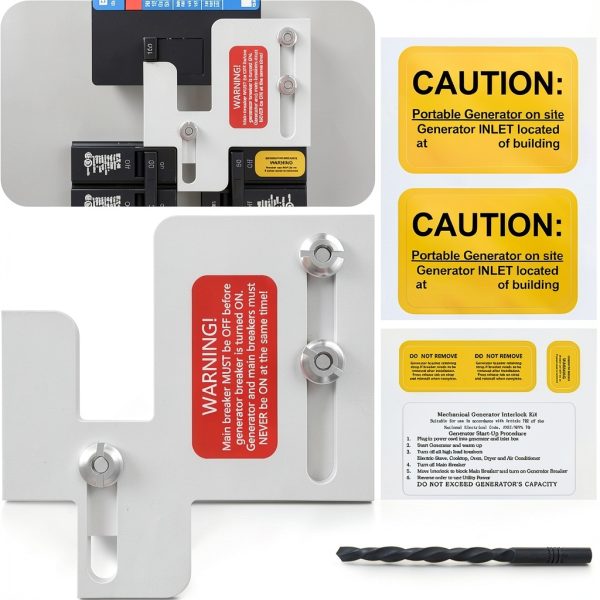 SPZOCE Generator Interlock Kit Aluminum Alloy Easy-0