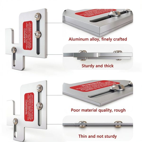 SPZOCE Generator Interlock Kit Aluminum Alloy Easy-1