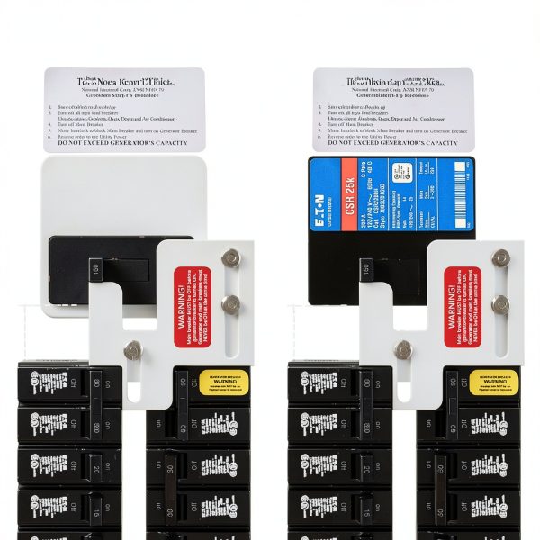 SPZOCE Generator Interlock Kit Aluminum Alloy Easy-2