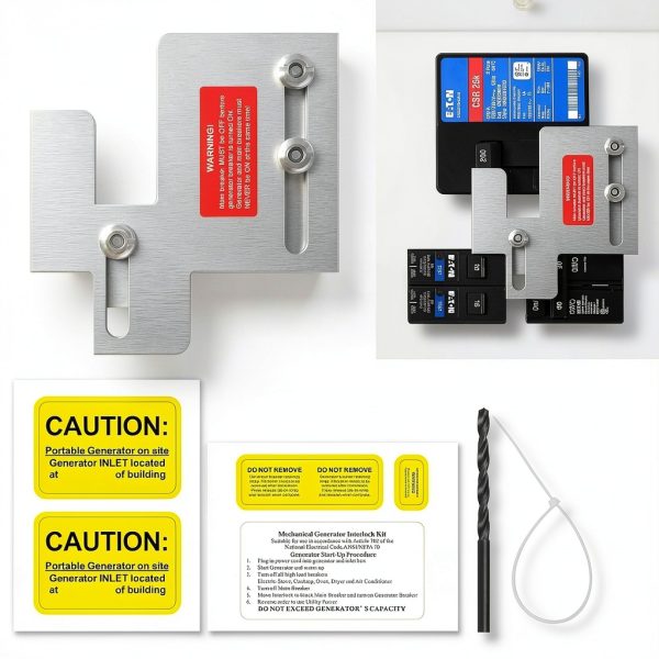 HUBRV Generator Interlock Kit Eaton Cutler Hammer Panel-0