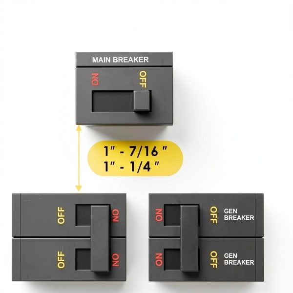 HUBRV Generator Interlock Kit Eaton Cutler Hammer Panel-2
