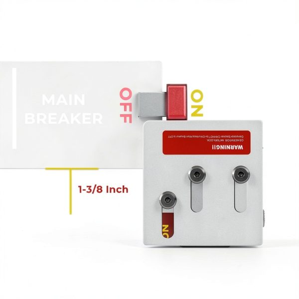 WHXMHRQ Generator Interlock Kit Steel Easy Install Safety-2