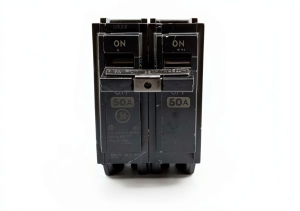 GE 50 Amp 2 Pole Circuit Breaker 240V AC D702677-1