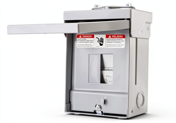 Siemens Breaker Enclosure 60 Amp 4 Circuits Gray Plastic-0