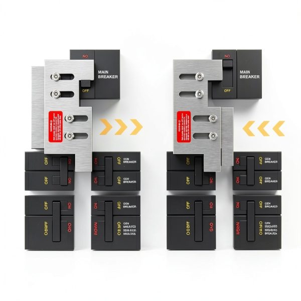 HUBRV Generator Interlock Kit Eaton CH Panel Safety-3