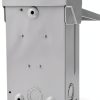 Siemens Breaker Enclosure 60 Amp 4 Circuits Gray Plastic-3