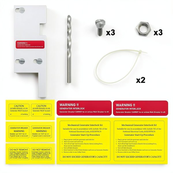 QYZZRS Generator Interlock Kit GE Panel Safety Transfer-5