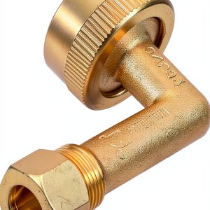 EFIELD Swivel Elbow Fitting 3/8" OD to 3/4" Female Hose Connector-0