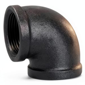 1/8" 90 degree Black Malleable Iron Elbow UL/FM Listed NASCO-0