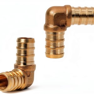 2 Pack 1/2" 90° Elbow PEX Fittings by NUNU FER Lead-Free Brass-0