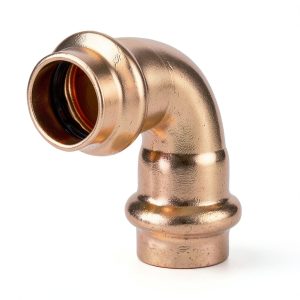 Copper Press Fitting 90 Degree Elbow 3/4 x 3/4 Rogvoc Press 10 Pack-0